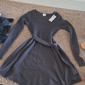 Abercrombie Kids Charcoal Knit Dress